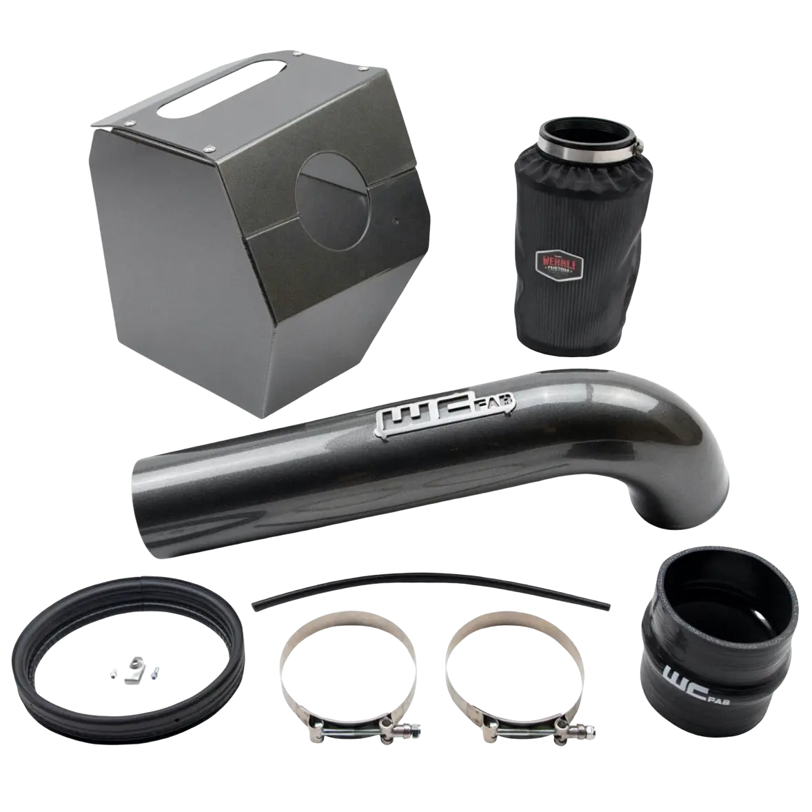 Wcfab 2017-2019 L5p Duramax 4" Intake Kit 1