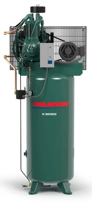 Champion Vr7f-6 – R-Series 7.5Hp Two-Stage Reciprocating Air Compressor 22.3 Cfm @ 175 Psi | 60-Gallon Vertical Tank 1