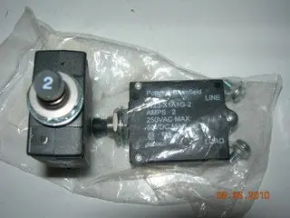Breaker, Circuit - Push/Pull - 2 Amp 1