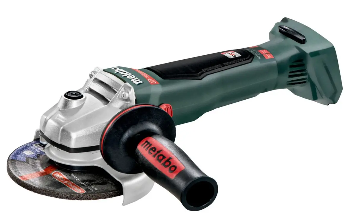 Metabo Quick Cordless Angle Grinder Skin Only Wb 18 Lt Bl 11 -125 1