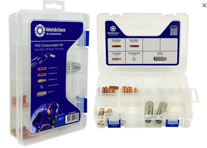 Weldclass Mig Spare Parts Kit Includes Storage Box Bzl 15 Wc-01643 1