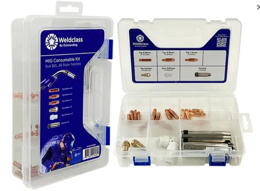 Weldclass Mig Spare Parts Kit Includes Storage Box Bzl 36 Wc-01646 1