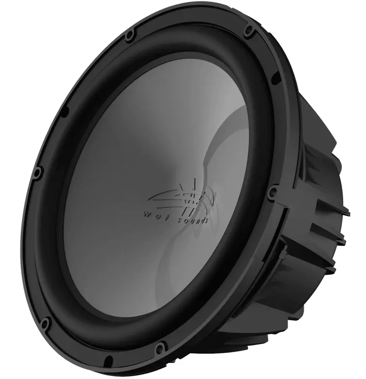 Wetsounds Revo 10 Fa S4-B 600 Watt Black Free Air 4 Ohm Marine Subwoofer 1
