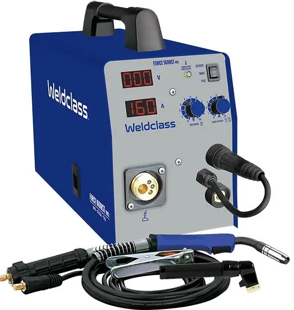 Weldclass Force 160Mst Mig/Stick/Tig Welder Wf-06127 1