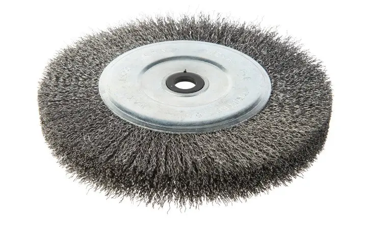 Union Industrial Bench Grinder Crimped Wire Wheel Brush 150Mm X 20W 25Mb Wg-60 1145112 1