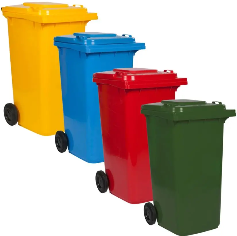 Wheelie Bin 240L Assorted Colors 1