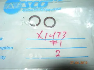 Washer, Flat - Copper - .3125 X .3125 - Oil Pressure Relief Valve 1