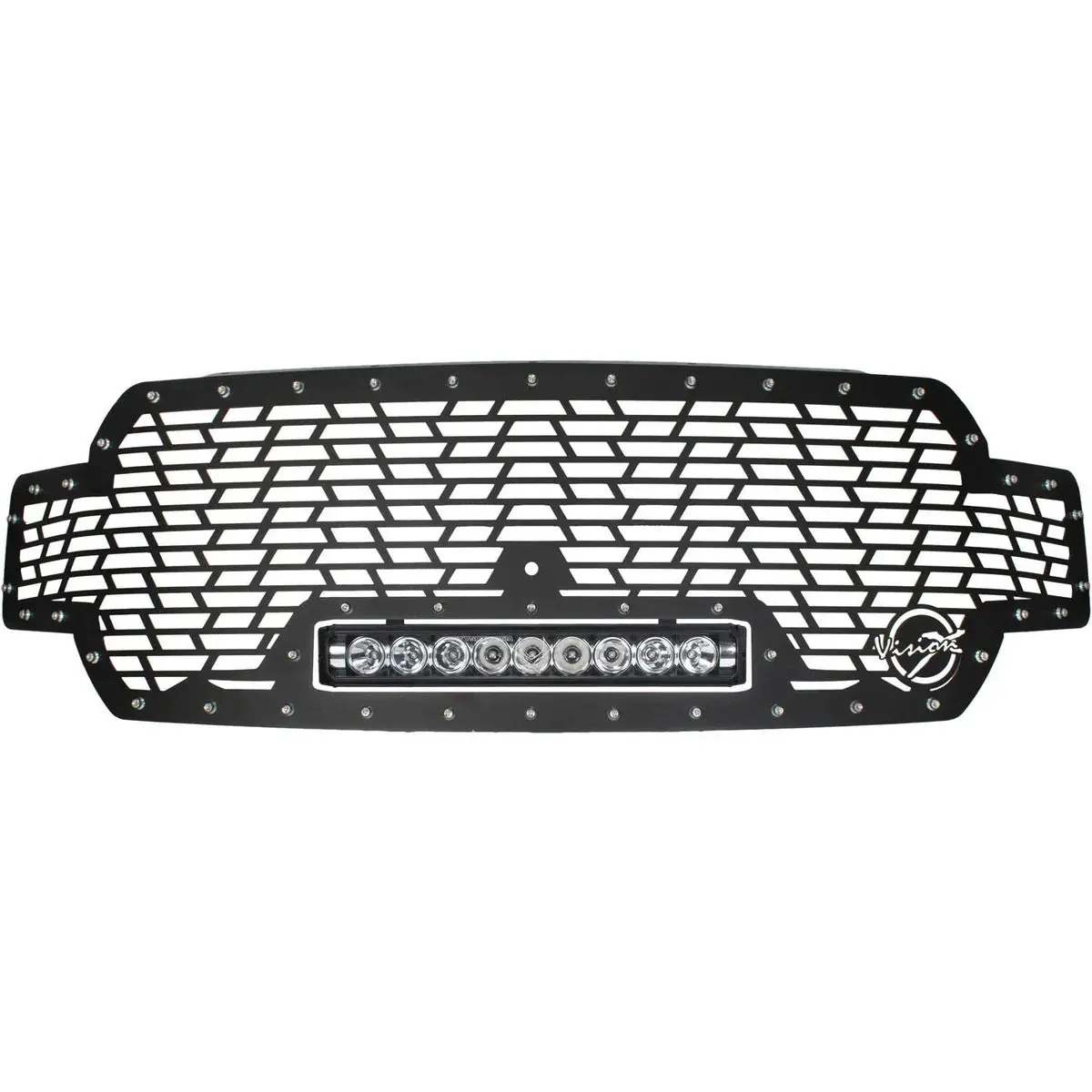 Vision X Vx Series Grille W/ 20" Xpr-9M Light Bar For 18-20 Ford F150 1