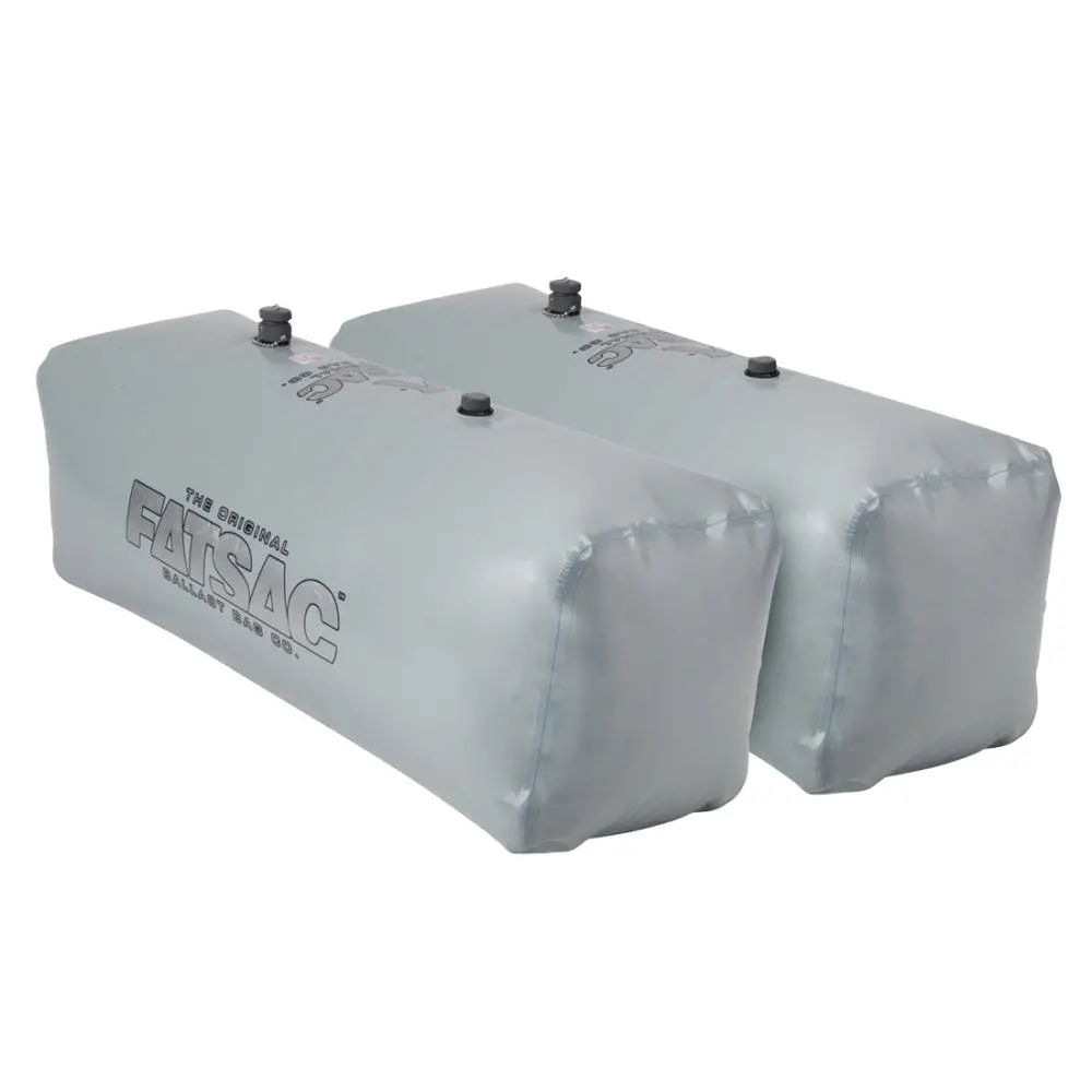 Fatsac V-Drive Fat Sacs - Pair - 400Lbs Each - Gray [W701-Gray] 1