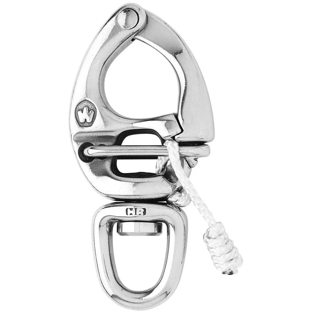 Wichard Hr Quick Release Snap Shackle W/Swivel Eye - Length 2-3/4" [2673W] 1