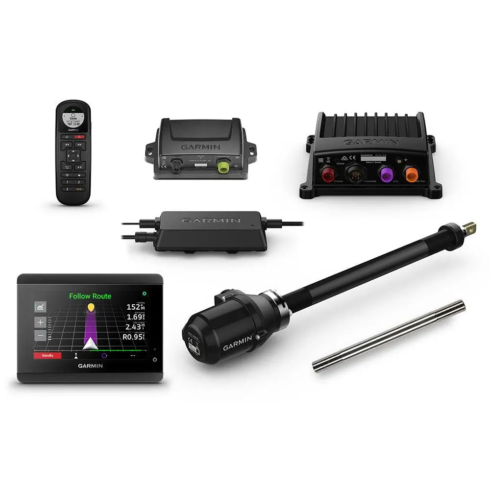 Garmin Reactor 40 Kicker Autopilot W/Ghc 50  Stainless Steel Tilt Tube [010-02794-10] 1