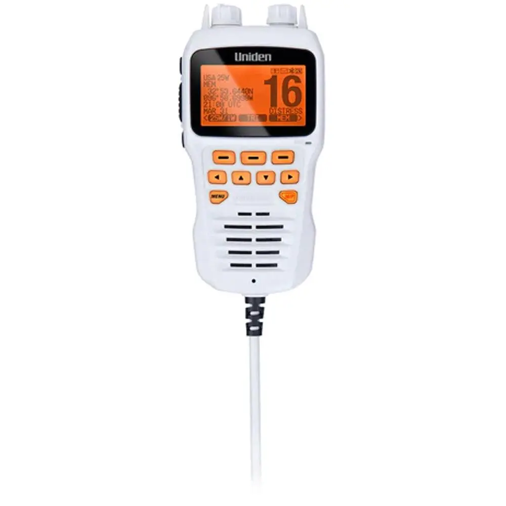 Uniden Remote Mic F/Um725 Vhf Radios - White [Umrmic] 1