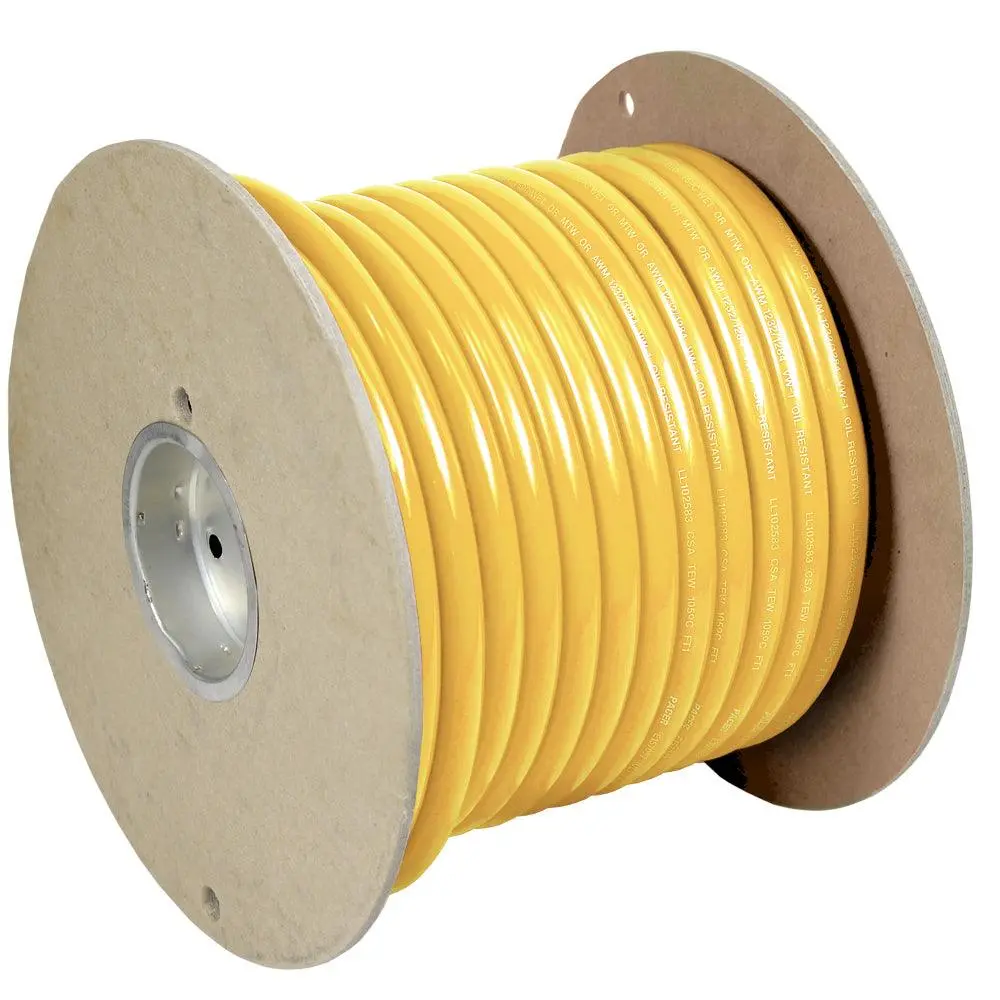 Pacer Yellow 6 Awg Battery Cable - 100 [Wul6yl-100] 1