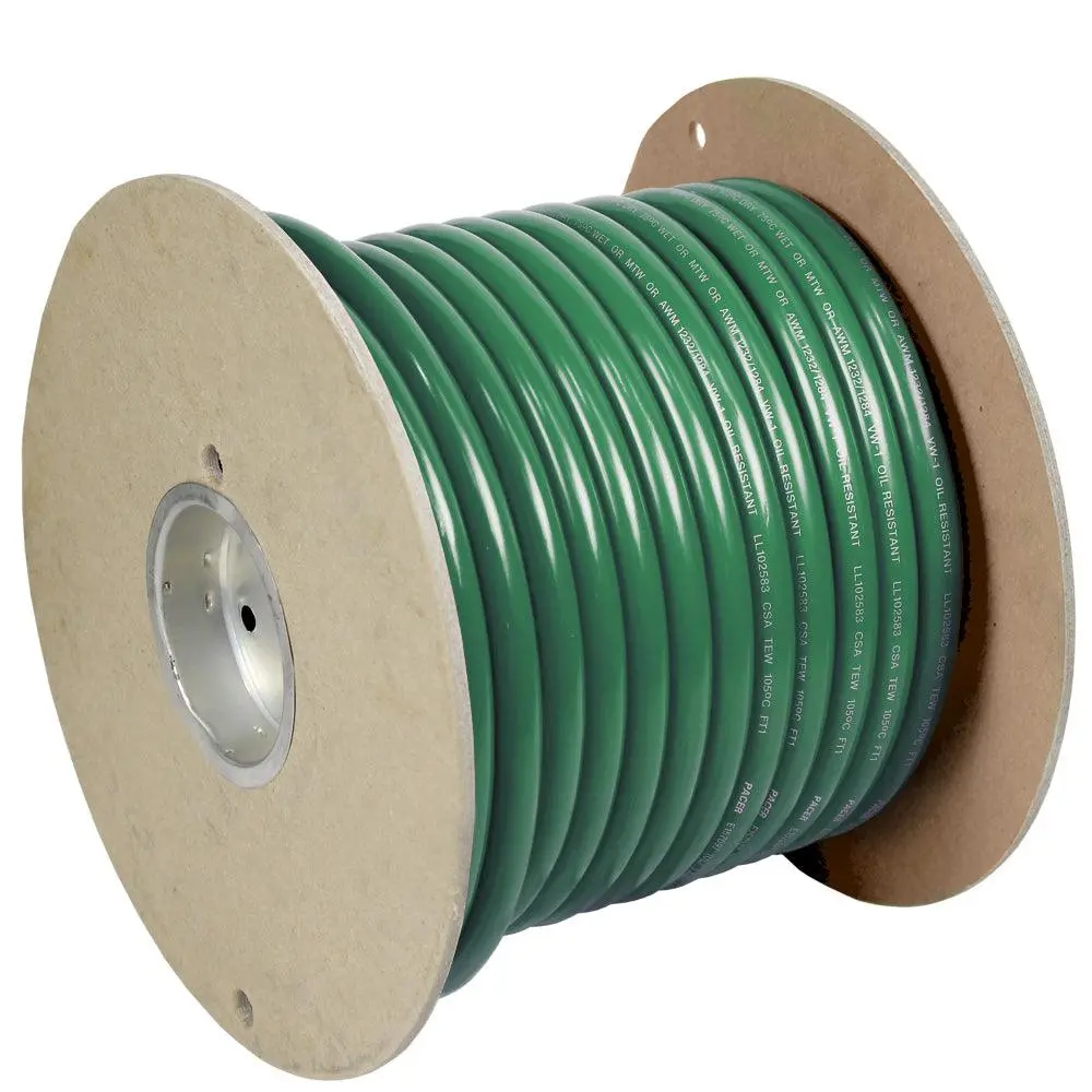 Pacer Green 6 Awg Battery Cable - 100  [Wul6gn-100] 1