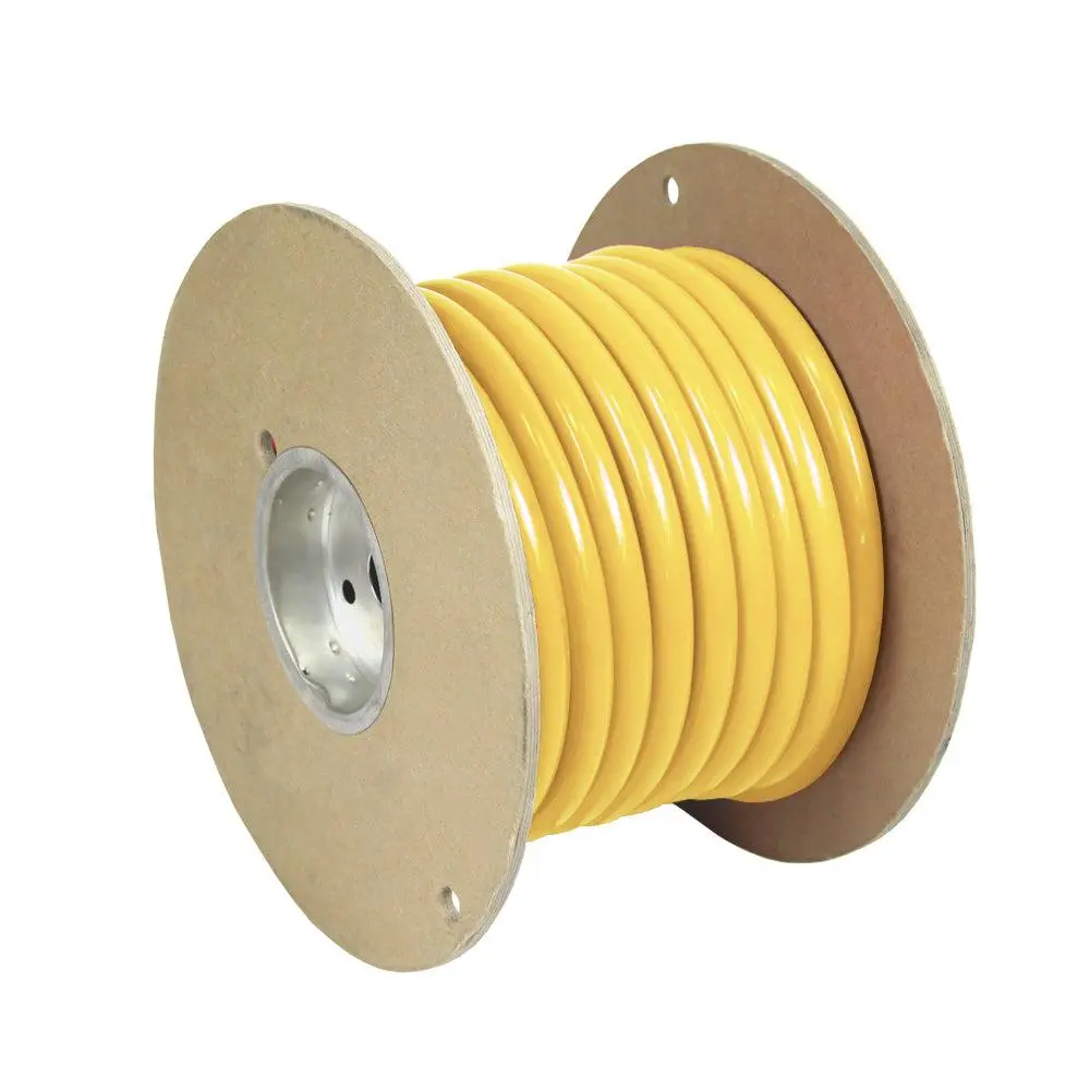 Pacer Yellow 1/0 Awg Battery Cable - 50 [Wul1/0Yl-50] 1