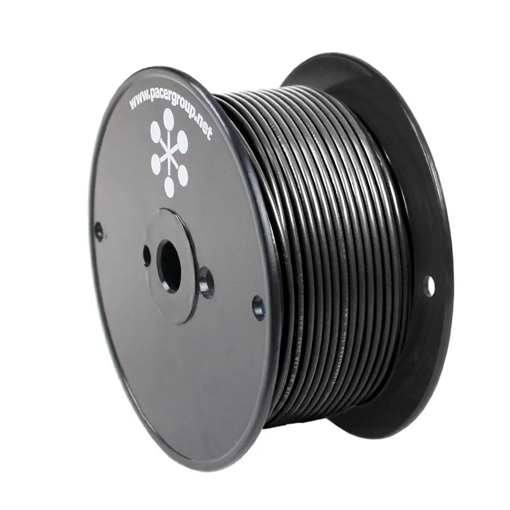 Pacer Black 18 Awg Primary Wire - 250  [Wul18bk-250] 1