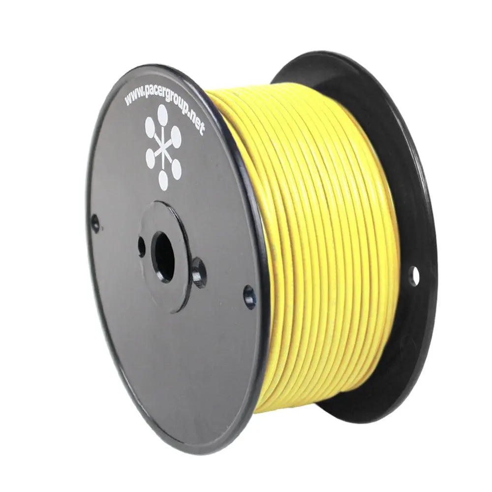 Pacer Yellow 16 Awg Primary Wire - 250  [Wul16yl-250] 1