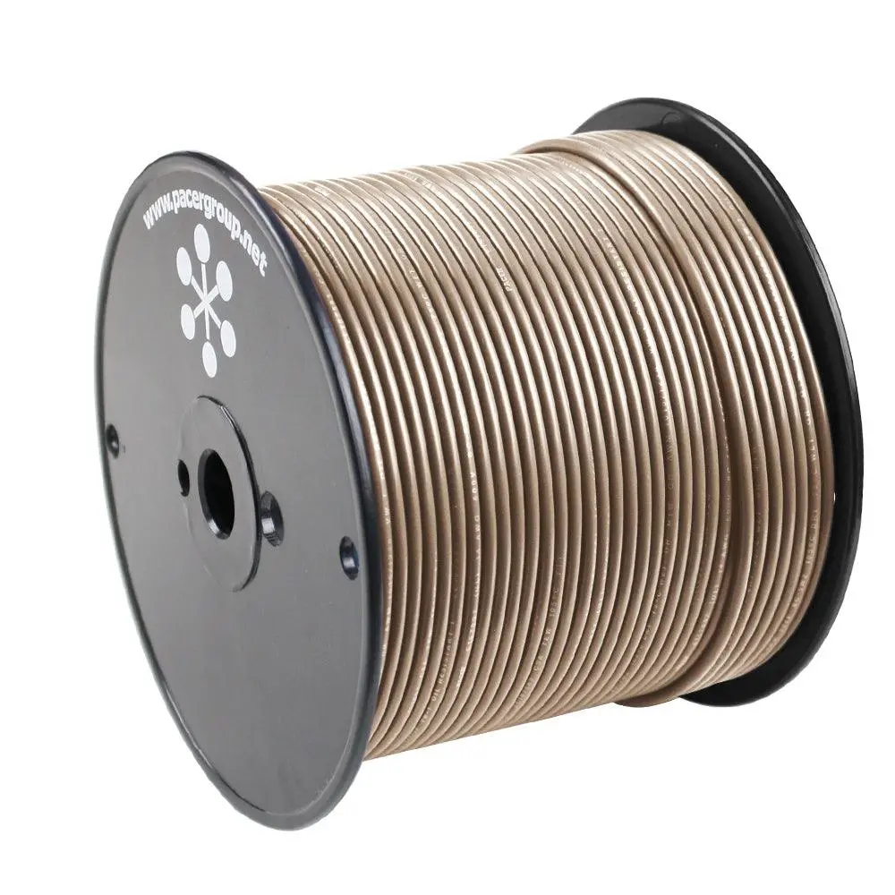 Pacer Tan 14 Awg Primary Wire - 500 [Wul14tn-500] 1