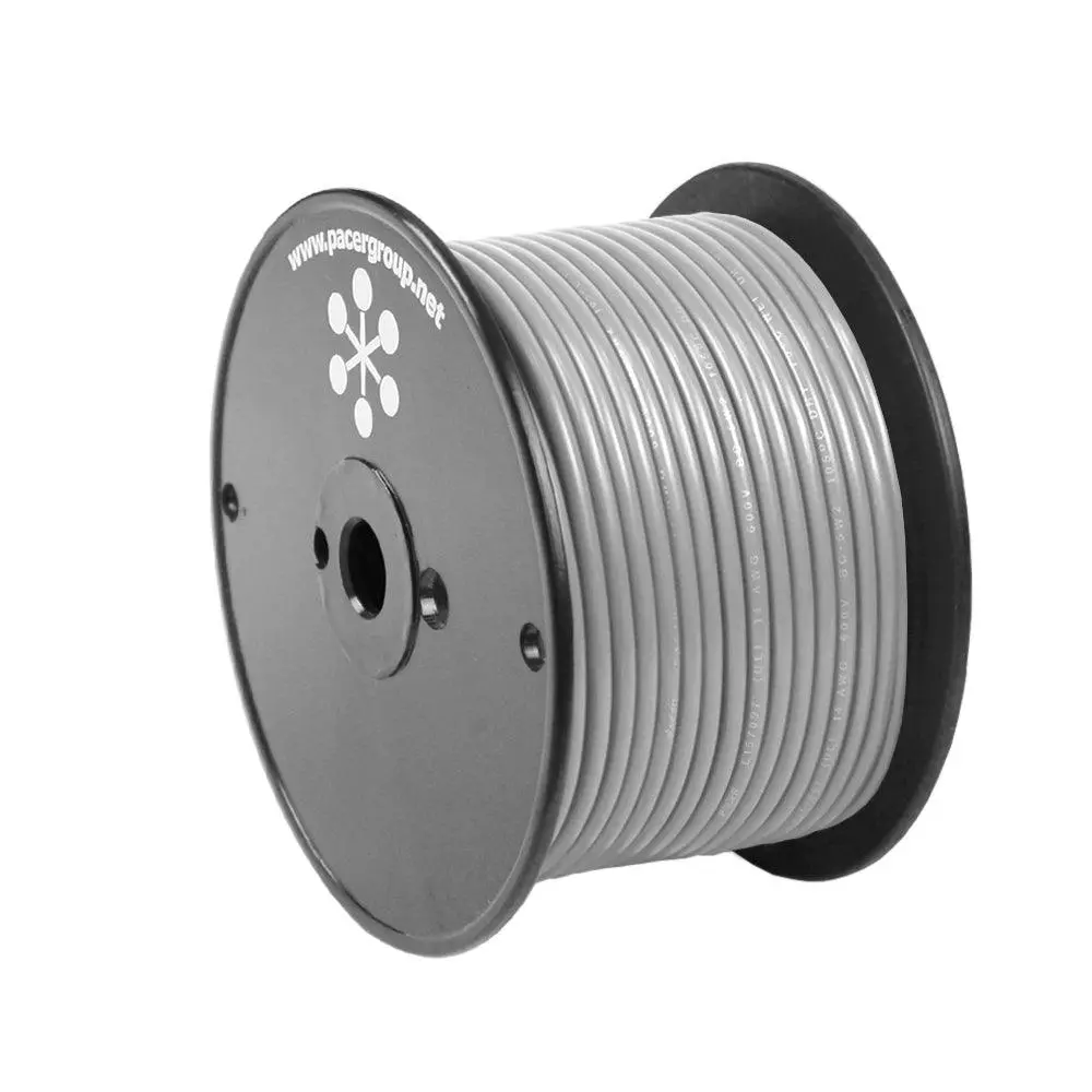 Pacer Grey 10 Awg Primary Wire - 100 [Wul10gy-100] 1