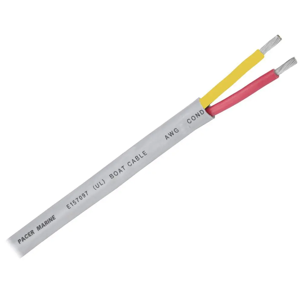 Pacer 16/2 Awg Round Safety Duplex Cable - Red/Yellow - 250 [Wr16/2Ryw-250] 1