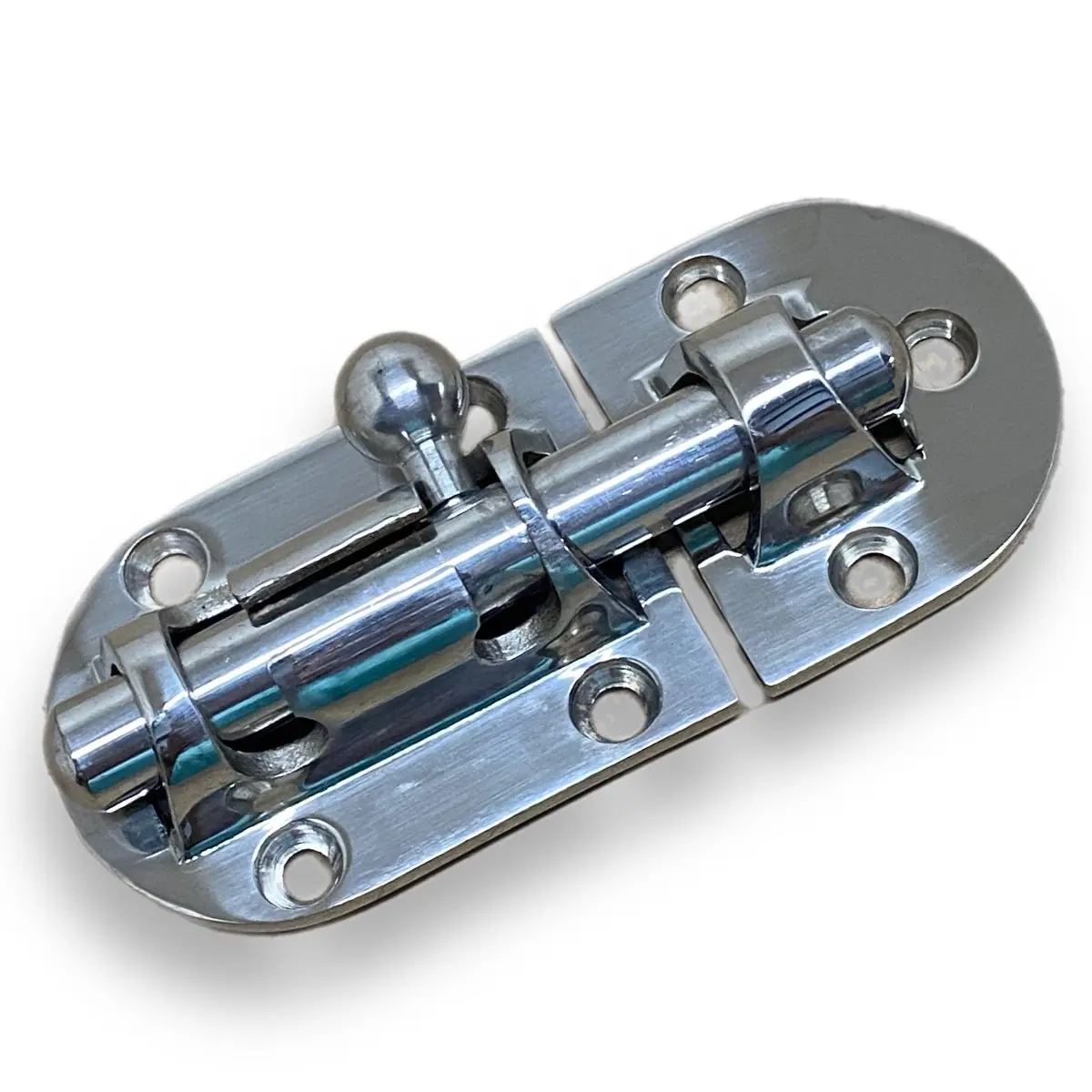 Marine Hardware 316 Ss Barrel Latch W/ Slider 3-1/2" X 1-1/2" Ssla10003 1