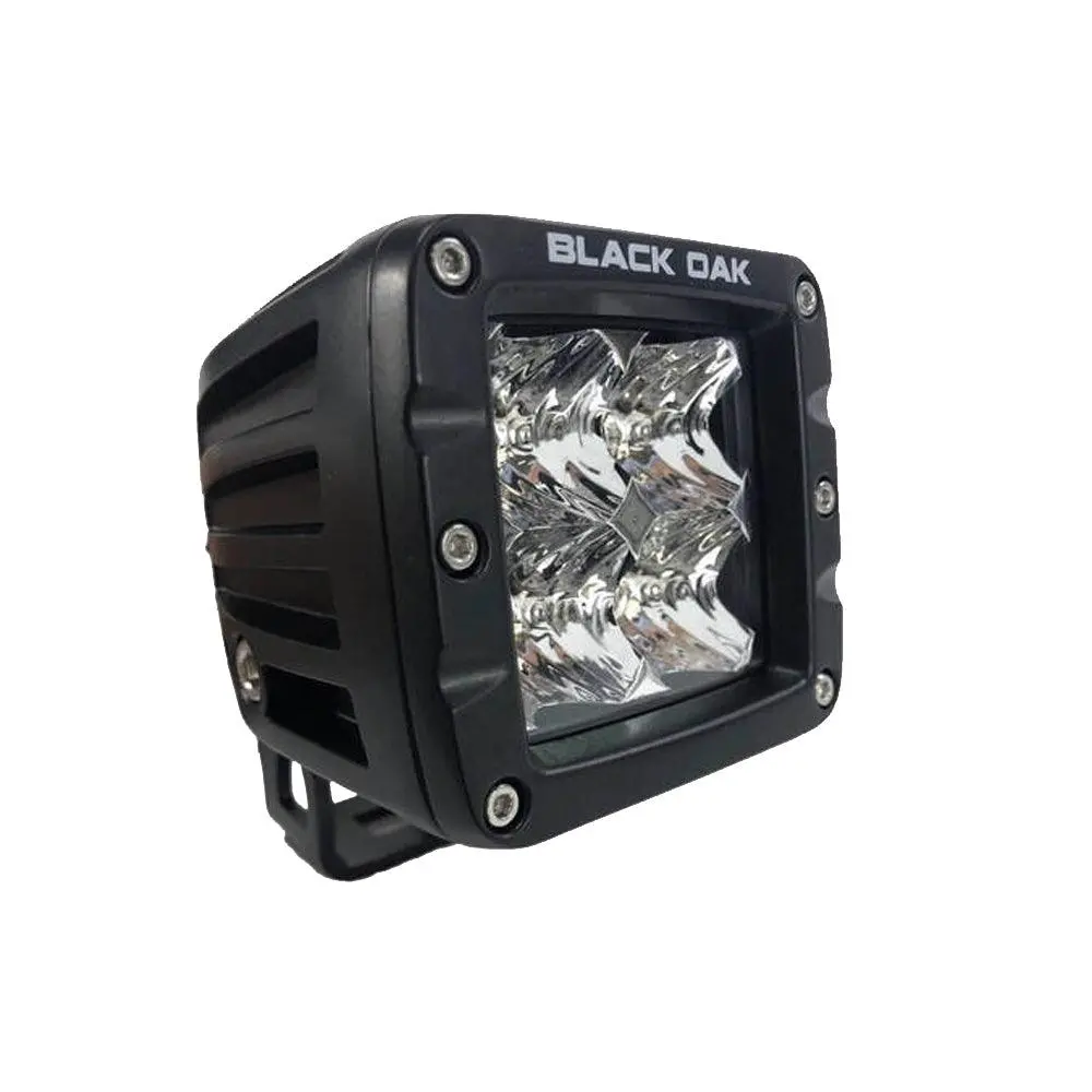 Black Oak 2" Led Pod Light - Spot Optics - Black Housing - Pro Series 3.0 [2S-Pod10cr] 1