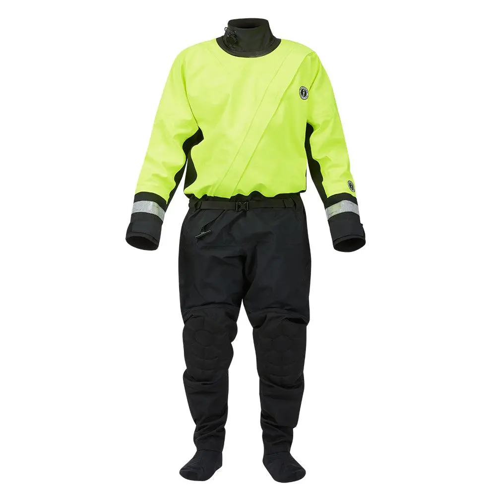Mustang Msd576 Water Rescue Dry Suit - Fluorescent Yellow Green-Black - Xl [Msd57602-251-Xl-101] 1