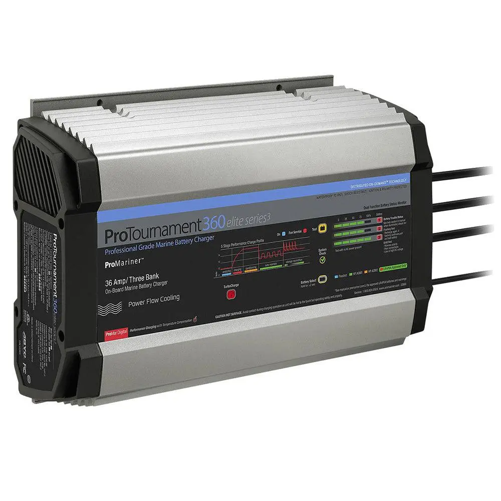 Promariner Protournament 360 Elite Series3 3-Bank On-Board Marine Battery Charger [53363] 1