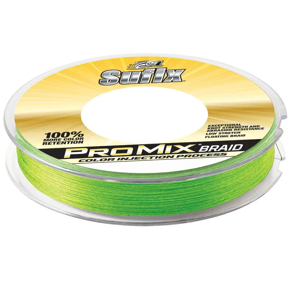 Sufix Promix Braid - 20Lb - Neon Lime - 300 Yds [630-120L] 1